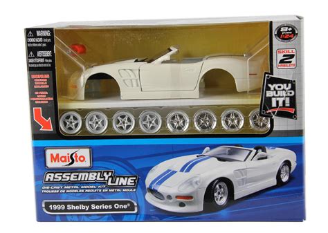 Maisto Diecast Assembly Line Model Kits 1 24 Scale Cars Lamborghini Opel Nissan Ebay