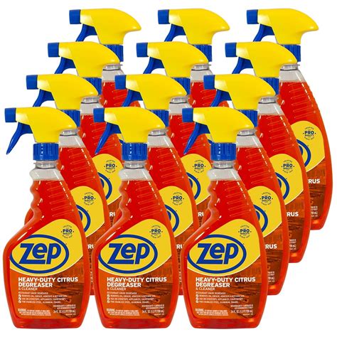 Zep Heavy Duty Citrus Degreaser And Cleaner Zucit24 Case Of 12