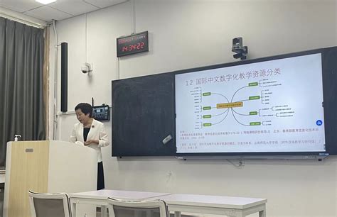 国际教育学院举办“国际中文数字化教学资源建设与应用” 专题讲座 团委