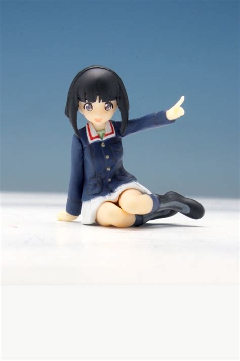 Girls Und Panzer Kamo San Team Figure Set Hlj