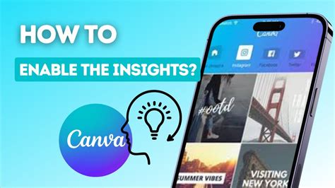 How To Enable The Insights Option On Canva Youtube