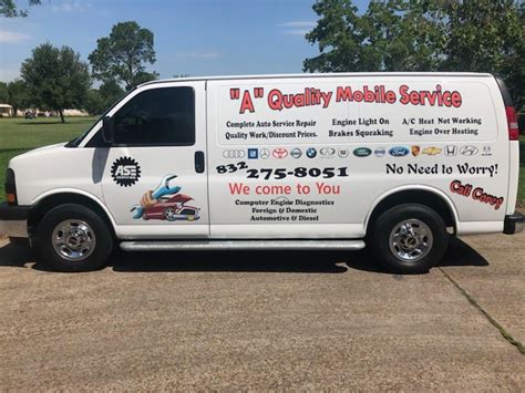 Webster, TX Mobile Auto Mechanic Near Me | A Quality Mobile Mechanic 