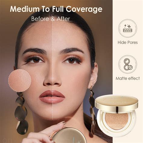 Acheter Focallure Poreless Bb Air Cushion Foundation Cc Cream Matte