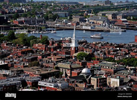 Old North Church In The North End Neighborhood Of Boston Massachusetts