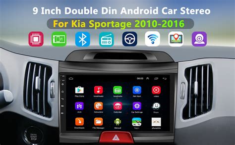 Podofo Car Stereo Radio For Kia Sportage