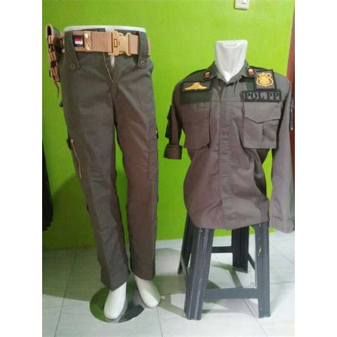 Jual Baju Seragam Pdl Pol Pp Terbaru Baju Pdl Nkri Satpol Pp Baju Dinas