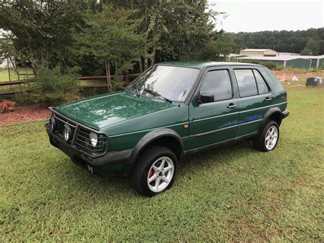 1990 Volkswagen Golf Country Syncro 4x4 For Sale On BaT Auctions