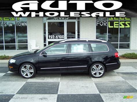 2010 Deep Black Volkswagen Passat Komfort Wagon 56189188 Car Color Galleries