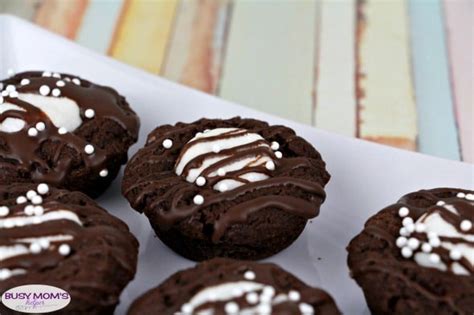 Mint Hot Chocolate Brownies