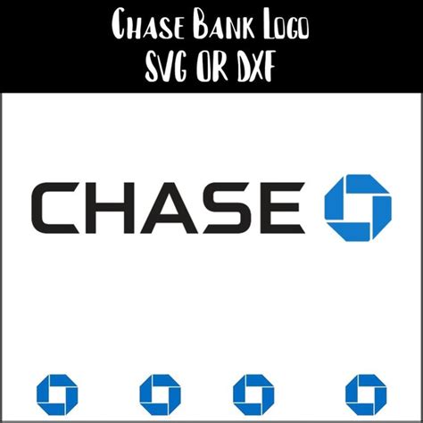 Chase Bank Logo Svg Dxf Cuttable Etsy