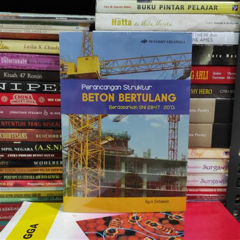 Jual Buku Original Perancangan Struktur Beton Bertulang Agus Setiawan