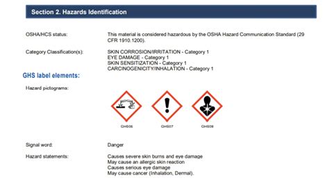 Safety Data Sheet Explained Sds Safeti