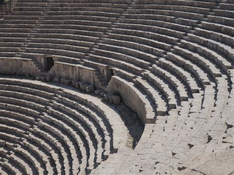 travel destinations, in a row, day, roman theatre, architecture, 4K ...