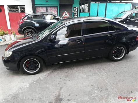 2002 Toyota Corolla Nze For Sale Port Louis Mauritius