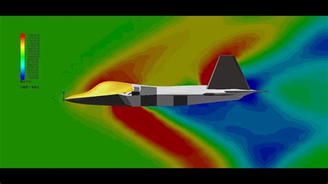 F22战机solid works flow simulation 流体分析 用solidworks 中的插件分析F22战机性能到底如何