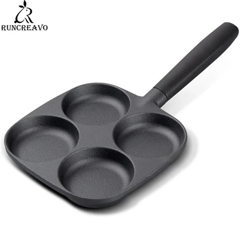 Cast Iron Pan Egg Dumpling Fantastic Product Fried Egg Non Stick Pan Flat Frying Pan Home