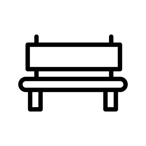 Bench Vector Illustration On A Backgroundpremium Quality Symbolsvector Icons For Concept And