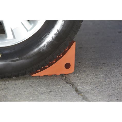 Ironton Polyurethane Wheel Chock — 8inl X 7inw X 6inh Northern Tool