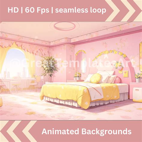 X Animated Vtuber Background Animated Lofi Anime Pastel Vtuber Bundle