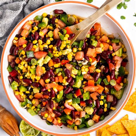 Black Bean And Corn Salad Vegan Gf Recipe With Video