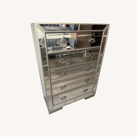 Mirrored Dresser AptDeco