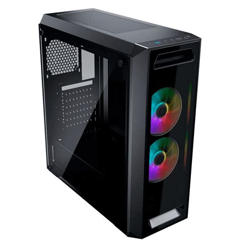 Gabinete Gamer Cougar MX 350 RGB Slim Torre Vidrio Templado ATX