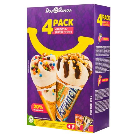 Paleta Dos Pinos Krun Suprcn 4pk 290gr