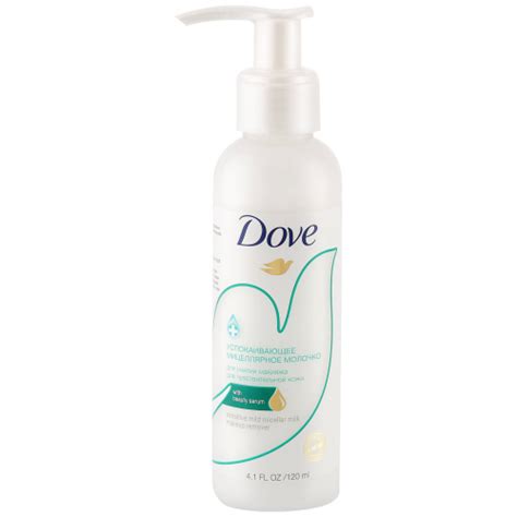 Мицеллярное молочко для снятия макияжа Dove Успокаивающее | отзывы