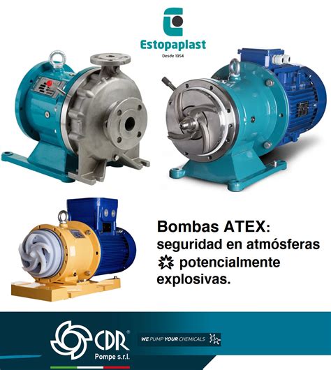 Bombas ATEX CDR Pompe seguridad en atmósferas potencialmente