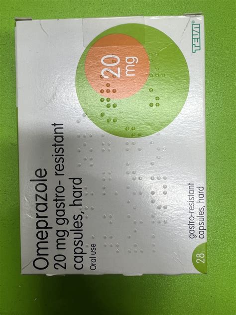 Omeprazole 20mg Gastro Resistant Capsules