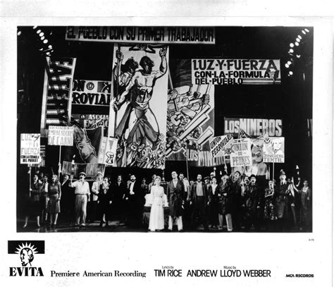 Evita Cast Original 8x10 photo K0977 at Amazon's Entertainment Collectibles Store