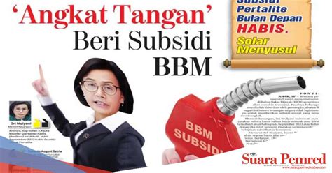 Pemerintah Angkat Tangan Beri Subsidi Bbm Kuota Subsidi Pertalite