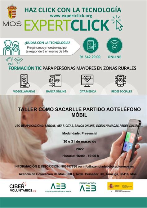 Concello de Mos Fai click coa tecnoloxía Curso sobre uso de