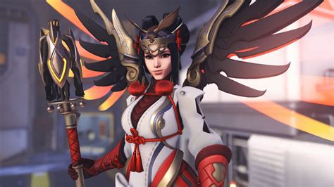 Overwatch 2 Mercy Miko Skin Gameplay YouTube