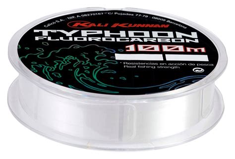 Linha Monofilamento Fluorocarbono Typhoon M Mm Loja De