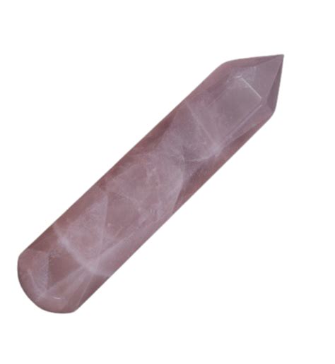 Rose Quartz Massage Wand Large Unconditional Love Prana Blessings Metaphysical Shop