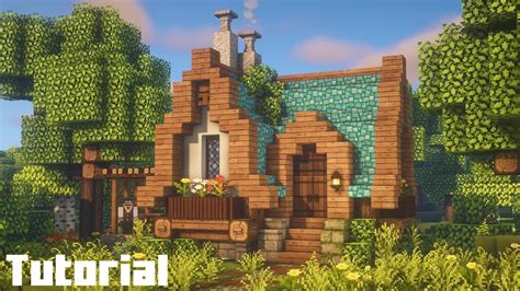 Fantasy Cottage Minecraft Tutorial! - YouTube