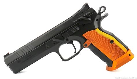 CZ 75 Tactical Sport 2 Orange SAO 91266 CZ TS 2 9mm TS2 Orange CZ75