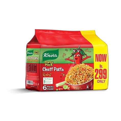 Order Knorr Noodles Chatt Patta 6 Pack 6 X 61g Save Rs 50 Online At