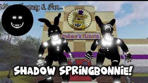 How To Get The Secret Badge Shadow Springbonnie In Fredbear