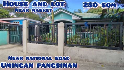 Lot House And Lot Near National Road Near Market School Sqm