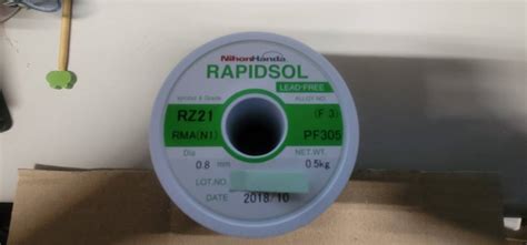 Nihon Handa Rapidsol Pf Rz Rma N Mm