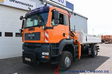 Satılık MAN TGS 18 360 4x4 Euro5 Palfinger Kran Winterdienst Damperli