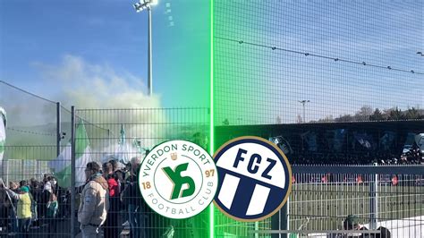 Yverdon Sport Vs FCZ CSSL Stadion Vlog Yverdon Sport Schiesst Den