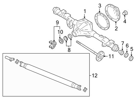 2004 Chevy Silverado Front Differential Diagram