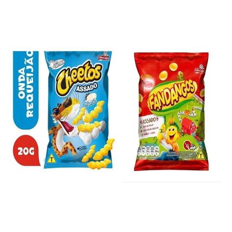 Salgadinhos Cheetos Requeijao Fandangos Presunto Un Total Shopee Brasil