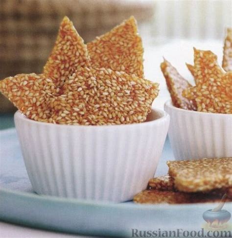 Рецепт: Козинаки из кунжута на RussianFood.com