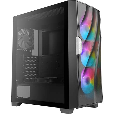 Antec Df Flux Mid Tower Gaming Case Black Df Flux B H