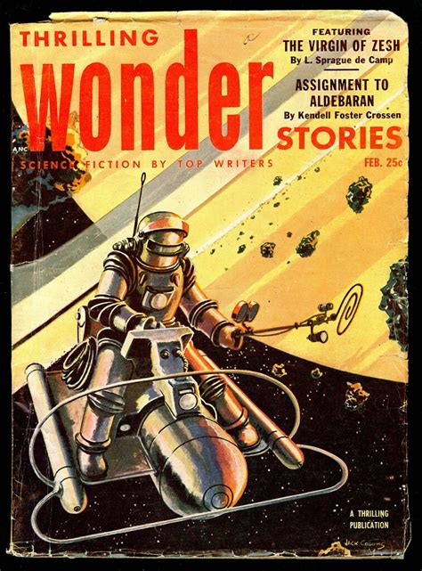 Incredible Vintage Sci Fi Pulp Cover Art Frederick Barr Flickr