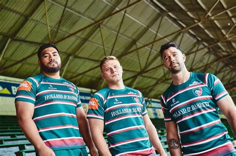 Leicester Tigers Unveil New Home And Away Kits For 2019 20 Season